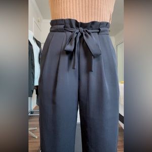 Black Zara Wide Leg Gouchos
